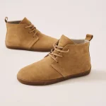 Women Barefoot Boots Suede Ankle Boots With Wide